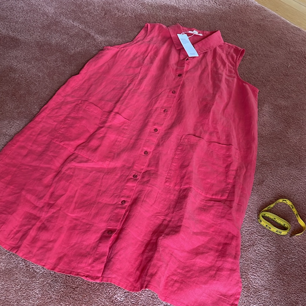 Eileen Fisher 100%Organic Linen Dress